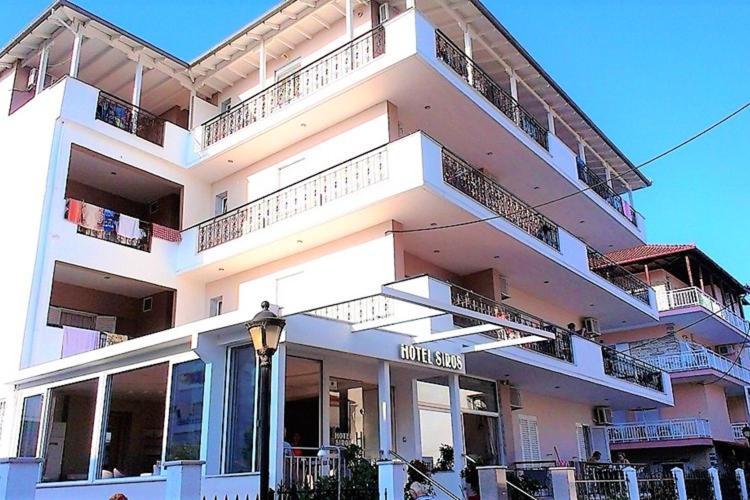 Siros Hotel Leptokaryá Exterior foto