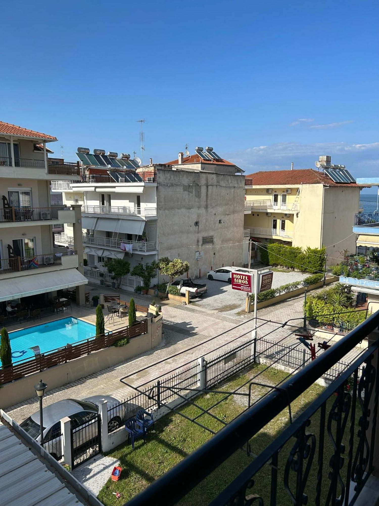 Siros Hotel Leptokaryá Exterior foto